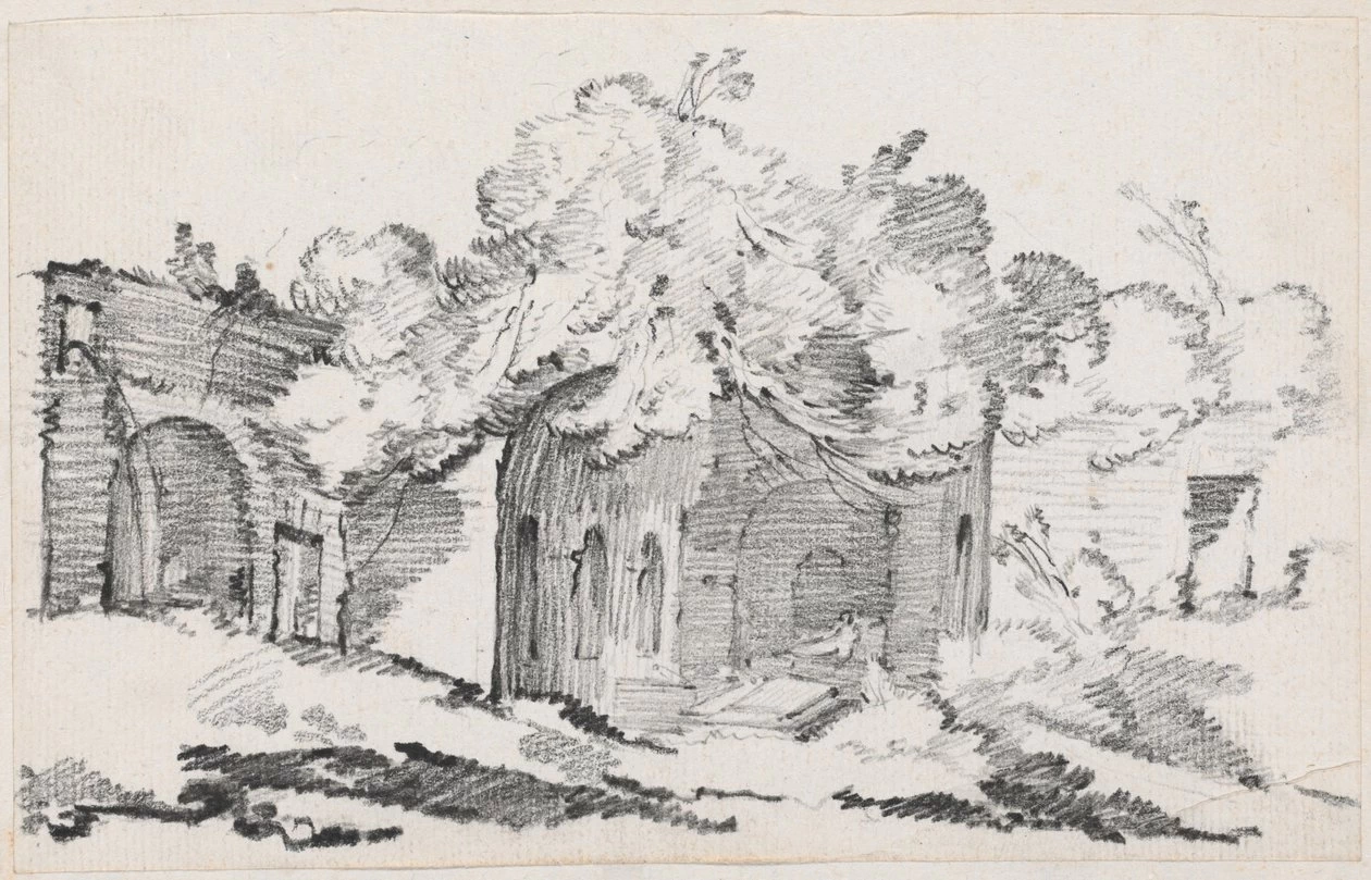 La grotta della ninfa Egeria - National Gallery of Art